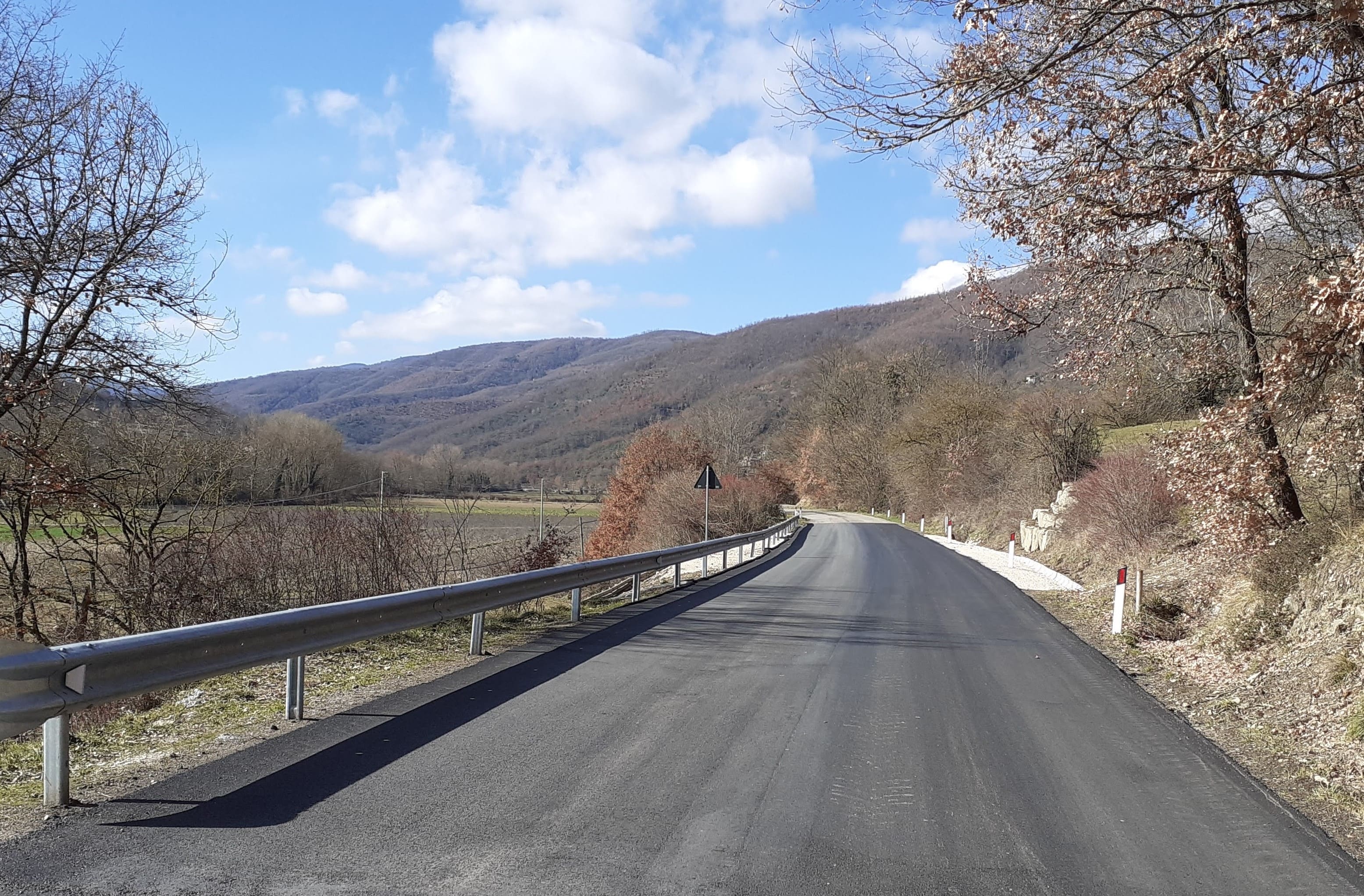 Viabilità Completati i lavori sulla Sp 105 di Trestina, via libera